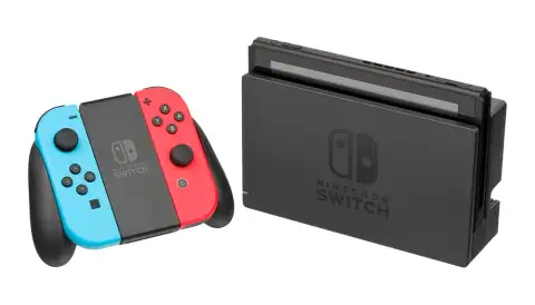 Consola Nintendo Switch na base